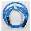 Image 1 : USED ONCE SHORT BLUE RUBBER AIR HOSE