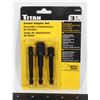 Image 1 : NEW TITAN 3PC SOCKET ADAPTER SET
