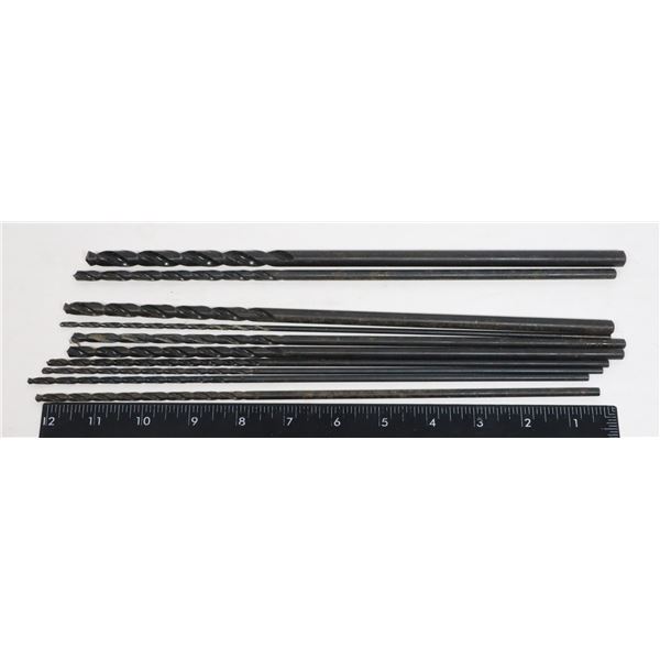 BUNDLE OF 12" DRILL BITS