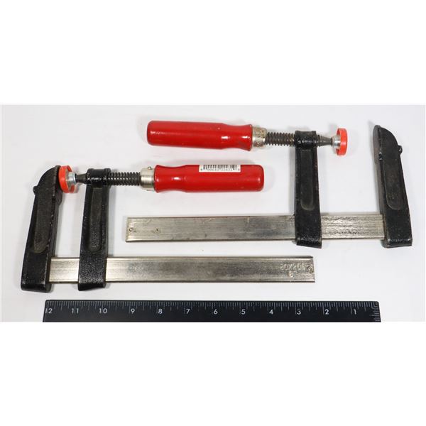 TWO CLAMPS