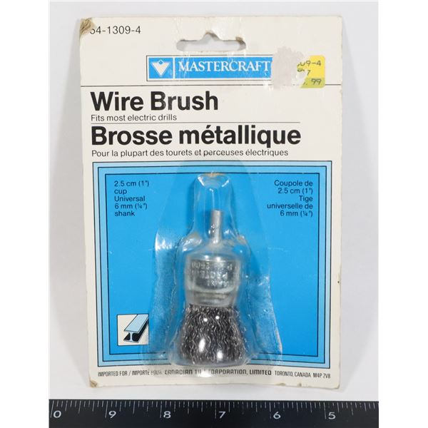 NEW MASTERCRAFT WIRE BRUSH