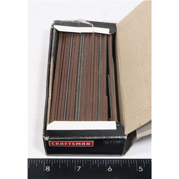BOX OF CRAFTSMAN 18 GUAGE BRAD NAILS 1"