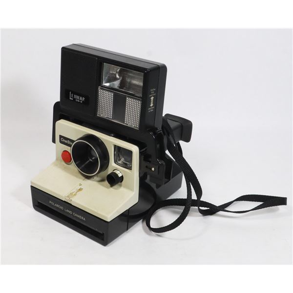 ONE STEP POLAROID LAND CAMERA