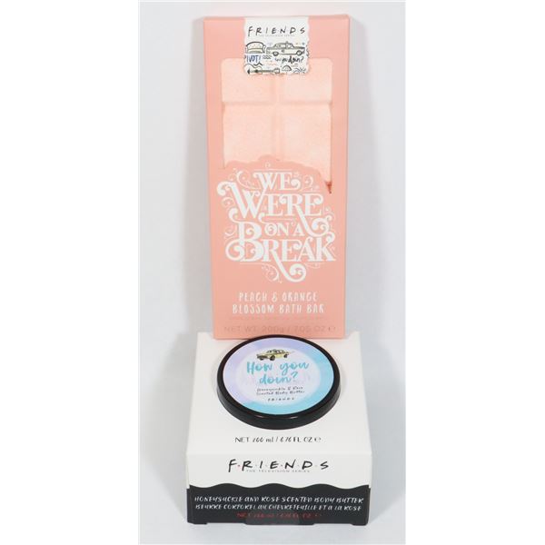 FRIENDS HONEYSUCKLE ROSE BODY BUTTER WITH BATH BAR