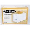 Image 1 : NEW TRADITIONS 2 SLICE TOASTER