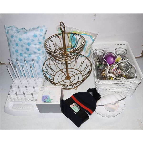 LARGE LOT OF HOUSEHOLD ITEMS INCLUDING