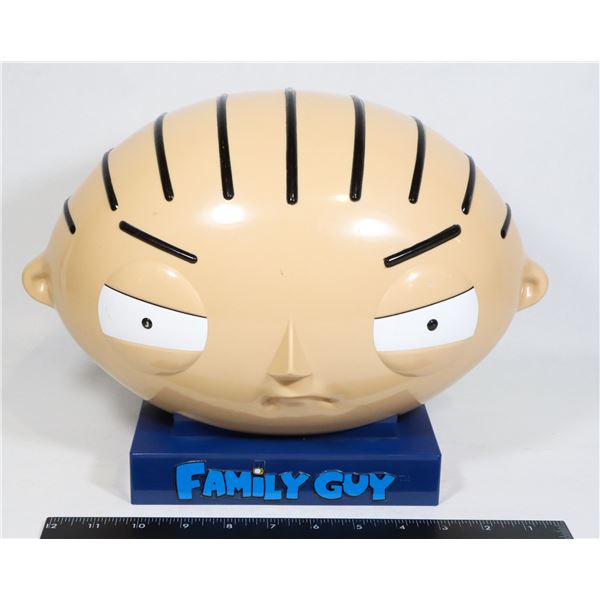 FAMILY GUY STEWIE LARGE PLASTIC HEAD DISPLAY
