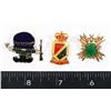 Image 1 : ARMY MILITARY POLICE LAPEL PIN BACK ALONG WITH