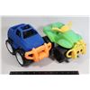 Image 1 : TWO KIDS TOY TRUCKS