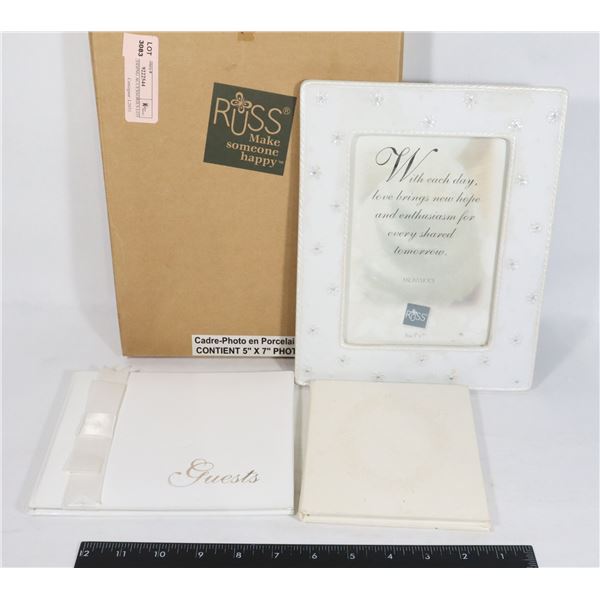 SMALL WEDDING ACCESSORIES LOT
