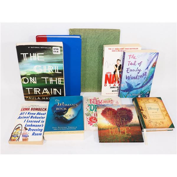 LOT OF WOMENS BOOKS