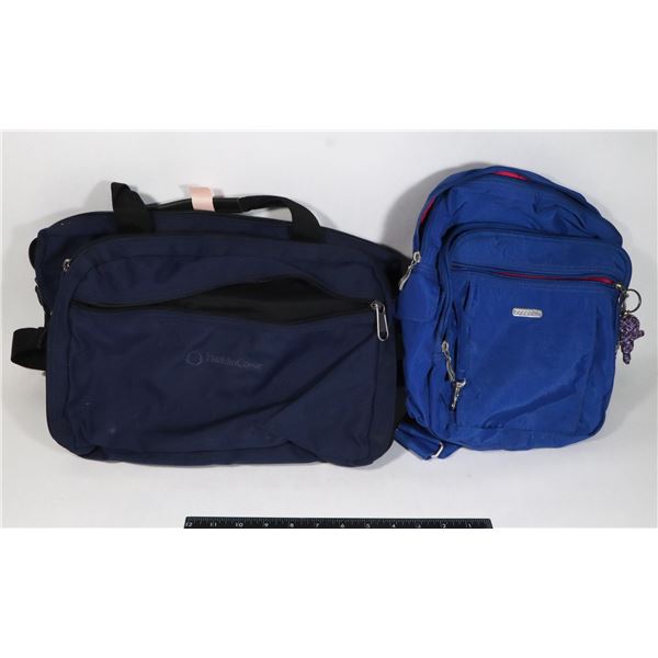 TWO CARRY ON BAGS