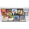 Image 1 : LOT OF NINE DVD’s INCLUDING A SEALED COPY OF