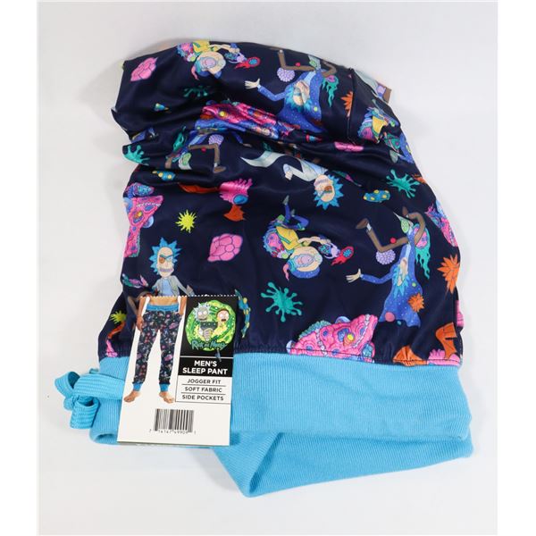 NEW RICK AND MORTY MENS SIZE XL PAJAMA PANTS
