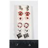 Image 1 : NEW 6PCE SPOOKY HALLOWEEN THEME STUD EARRINGS