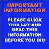 Image 1 : PLEASE READ THIS INFORMATION BEFORE BIDDING
