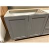 Image 2 : Grey Base Cabinets Lot of 3 total width 99 inches