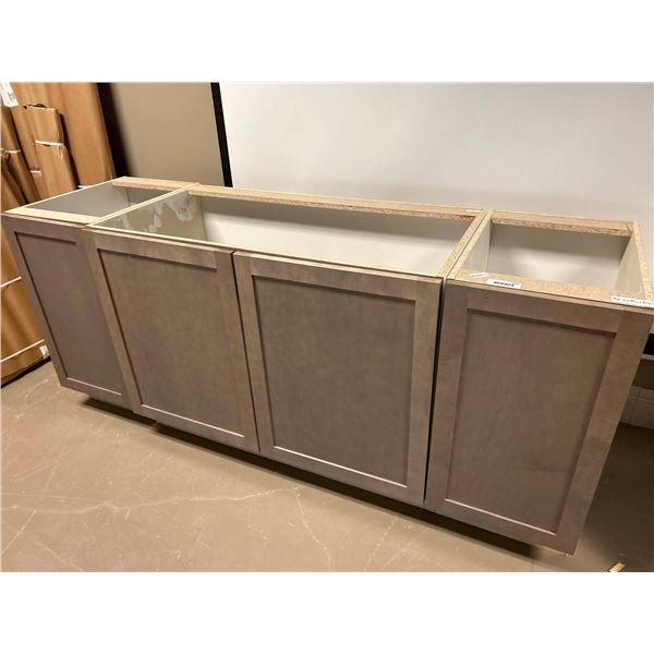Lot of 3 Base cabinets total width 72 inches
