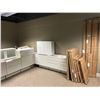 Image 2 : NEW White Kitchen Cabinet Set 12 pieces,  includes all trim and panels as pictured