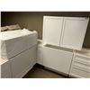 Image 9 : NEW White Kitchen Cabinet Set 12 pieces,  includes all trim and panels as pictured