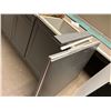 Image 5 : Grey Base cabinet Set Lot of 4 pieces includes assorted trim and panels