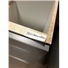 Image 2 : Grey Vanity Base Sink Cabinet 30 inch with left hand drawers