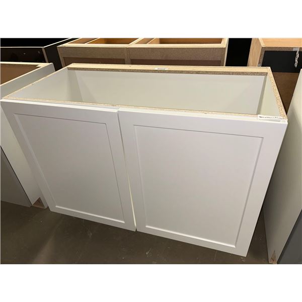 White Vanity Base Sink Cabinet 40 inch with 2 doors