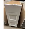 Image 1 : White 3 drawer base cabinet 12 inches