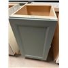 Image 1 : Grey Single Door Base Cabinet 18 W