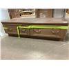 Image 2 : Maple Custom Entertainment Platform with 2 drawers 18H x 61W x 22D