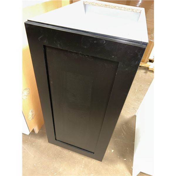 Espresso single Door Base cabinet 15W