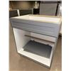 Image 1 : Grey 2 Door Base Cabinet 30W doors inside