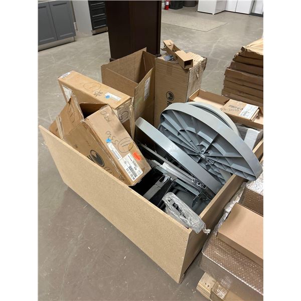 PALLET LOT - Assorted Drawer and Cupboard Components as pictured