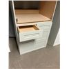 Image 2 : Winter Puddy Shaker Style Oven/Pantry Cabinet 92Hx30Wx24D