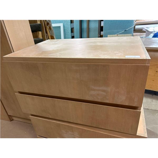 Alder Double Drawer Suspended Vanities LOT of 2