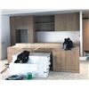 Image 13 : Alder 13 Piece Kitchen Cabinet Suite includes trim and panels no counter top includes all components