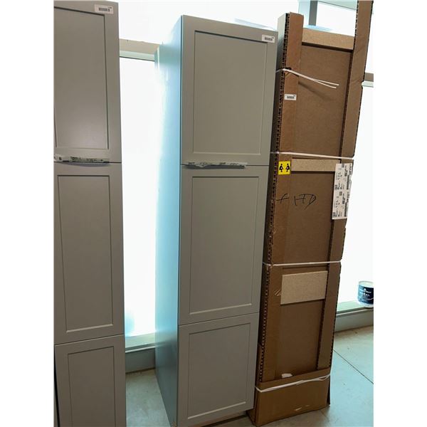 PS Cosmo Gray Tall Pantry 18"Wx84"Hx24"D