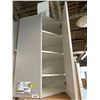 Image 2 : PS Cosmo Gray Wall Corner Cabinet 21"W x 36"H