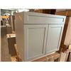 Image 2 : PS Cosmo Gray Base 33 Full Width Drawer 33"