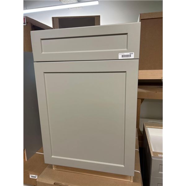 PS Cosmo Gray Base 21 with Drawer 21"