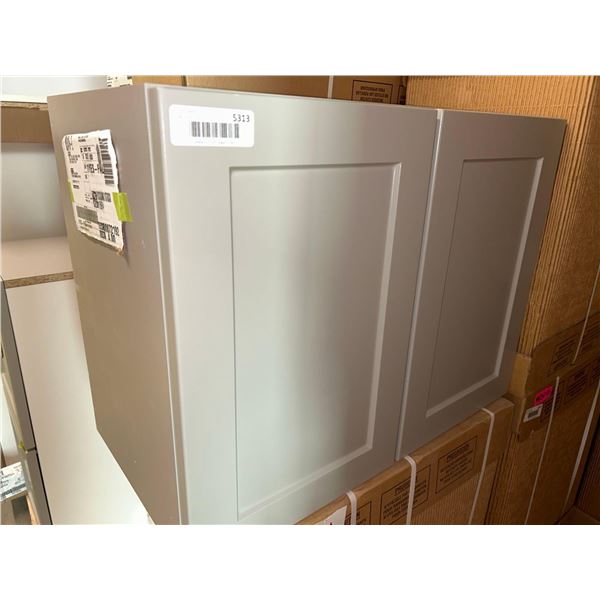 PS Cosmo Gray Wall 24"Wx18"H 2 Door