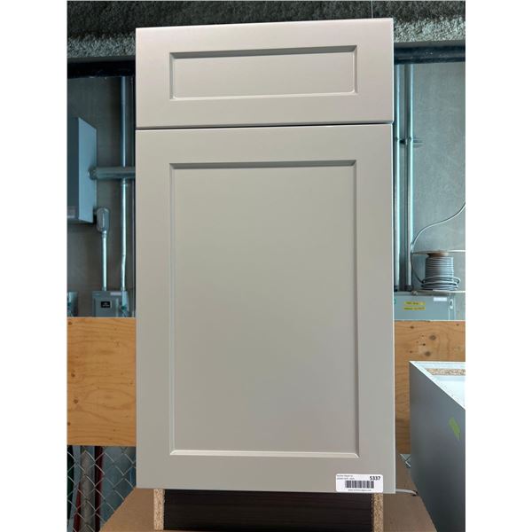 PS Cosmo Gray Vanity Drawer 15"W 31.6Hx21D