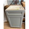 Image 2 : PS Cosmo Gray Vanity Drawer 12"W 31-5/8x21D