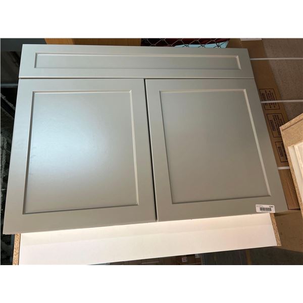 PS Cosmo Gray Vanity Sink 36"W 31-5/8x21D FP