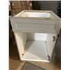 Image 1 : PS Cosmo Gray Single Drawer vanity base cabinet 21W missing door