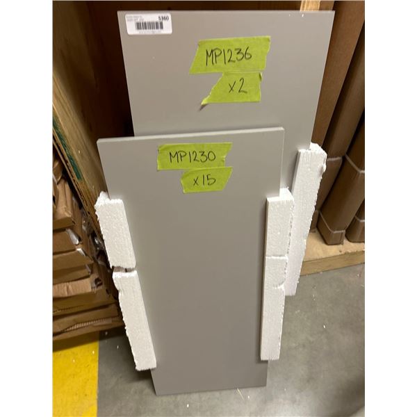 PS Cosmo Panel Fillers 12 x 30 MP1230 and 12 x 36 MP1236 LOT of 17