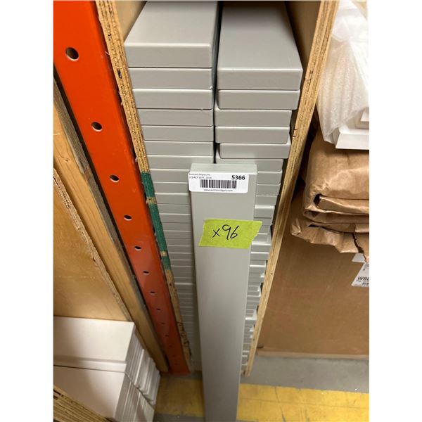 PS Cosmo Gray 3" x 36" Profiled Filler Lot of 96