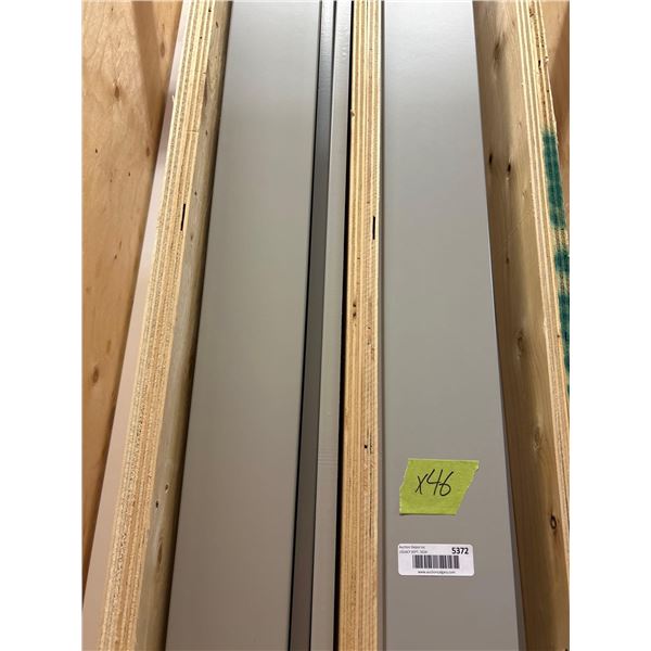 PS Cosmo Gray 4.5" x 96" Profiled Filler Lot of 46