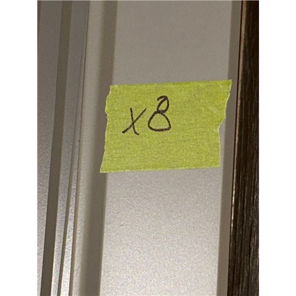 PS Cosmo Gray 96" Medium Straight Angle Crown Moulding Lot of 8