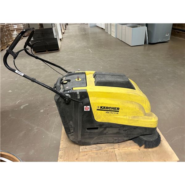 Karcher Model KM75/40W Power Floor Sweeper